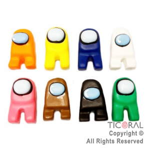 ADORNO AMONG US A. PORCELANA FRIA x 1